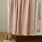 Classic Heirloom Blanket - Pink - GOTS Certified Organic Cotton